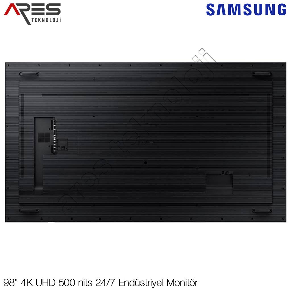 Samsung QM98T 98″ 4K UHD 24/7 Endüstriyel Monitör - Görsel 2